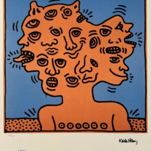 Keith HARING (1958-1990), D’Après.  Sans titre