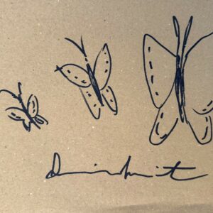 Damien HIRST (Né en 1965), Attribué à.  Butterfly.