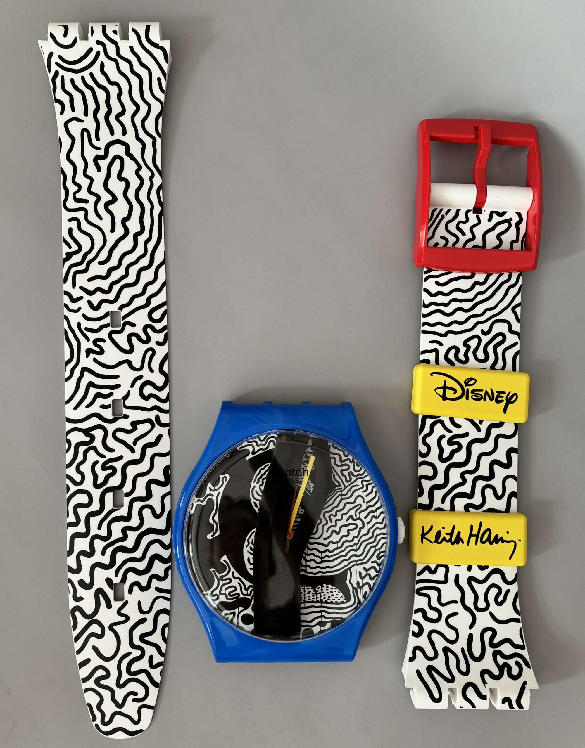 SWATCH X Keith HARING, D’APRES. Mickey Mouse Swatch special editions by Keith Haring, 1985-1986. - Image 2