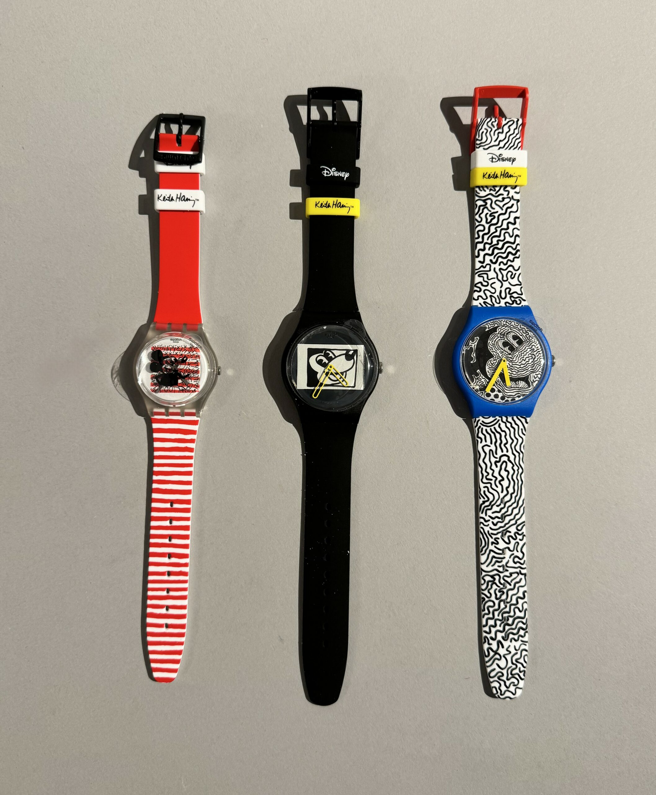 SWATCH X Keith HARING, D’APRES. Mickey Mouse Swatch special editions by Keith Haring, 1985-1986. - Image 3