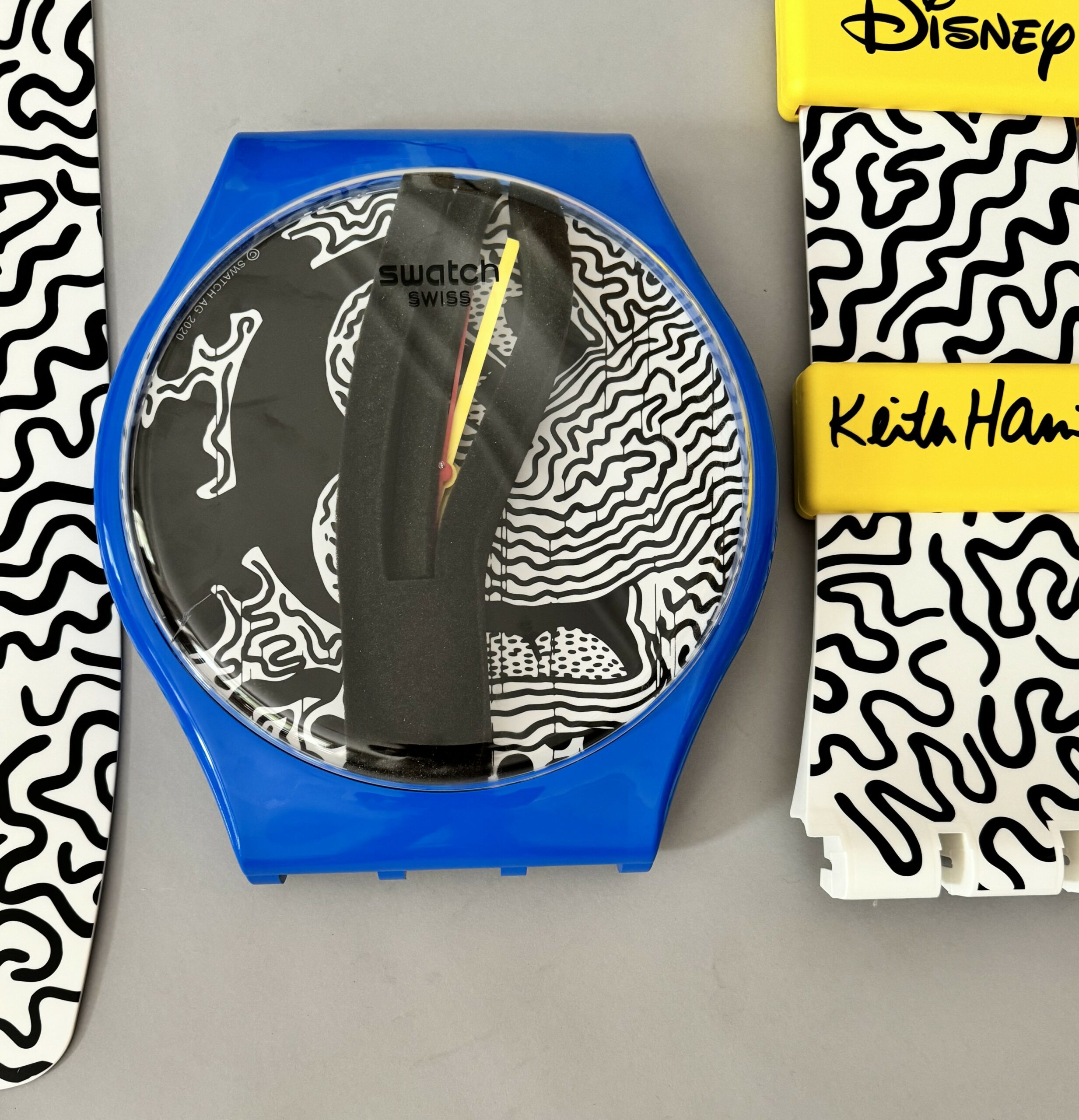 SWATCH X Keith HARING, D’APRES. Mickey Mouse Swatch special editions by Keith Haring, 1985-1986. - Image 4