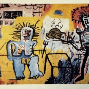 Jean-Michel BASQUIAT (1960-1988), D’Après.  Sans titre,1982