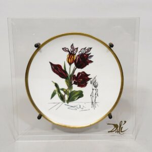 Salvador DALI (1904-1989).  « Tulipa Crudeliter Basianis ».