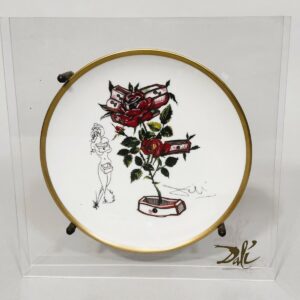 Salvador DALI (1904-1989).  « Rosa e Morte Floriscens ».