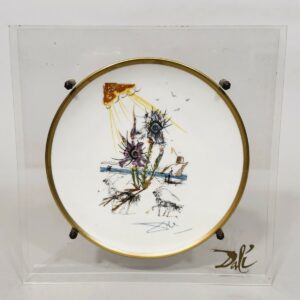 Salvador DALI (1904-1989).  « Iris Germanica Cum ».