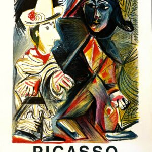 Pablo PICASSO (1881-1973), D’Après.  Affiche originale pour l’exposition Picasso au Musée Dynamique de Dakar 6 avril-6 mai 1972. Editions Mourlot.