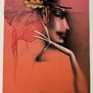 Paul WUNDERLICH (1927-2010)  Red woman