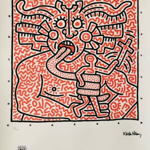 Keith HARING (1958-1990), (D’APRÈS)  The Political Line