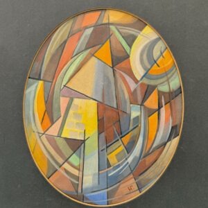 Natalia GONCHAROVA (1881-1968), Attribué à.  Composition abstraite