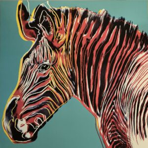Andy WARHOL(1928-1987), d’après  Grevy's Zebra.