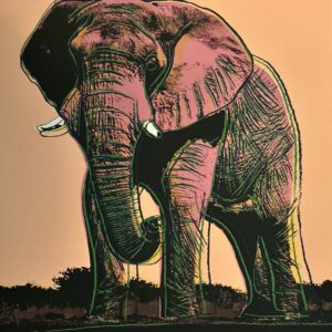 Andy WARHOL(1928-1987), d’après  Elephant.