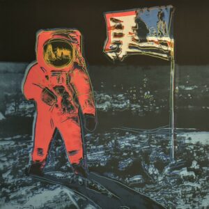 Andy WARHOL(1928-1987), d’après  Man on the moon