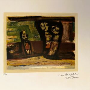 Willem VAN HECKE (1893-1976)  Composition aux personnages