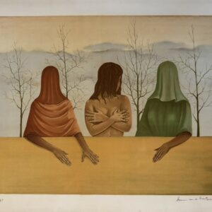 Maxime VAN DE WOESTYNE (1911-2000)  Composition surréaliste