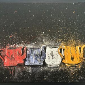 CÉSAR, César Baldaccini dit (1921-1998).  « Hommage à Morandi »,1990.