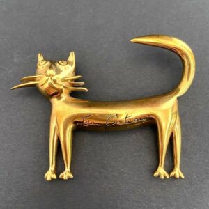 Jean COCTEAU (1889-1963) d’après.  « Le chat ».