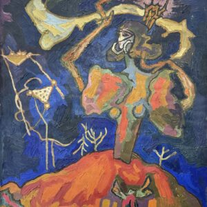 Sergey Ivanovic KALMYKOV (1891-1967)   Kapruna (Blue Gipsy)