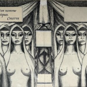 Félix LABISSE (1905-1982).  « Ces plaisirs qu'on nomme à la légère physique. »1963.