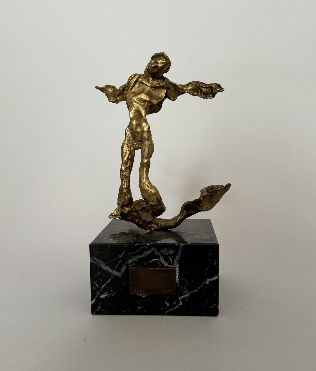 Salvador DALI (1904-1989). « Triton ailé ».