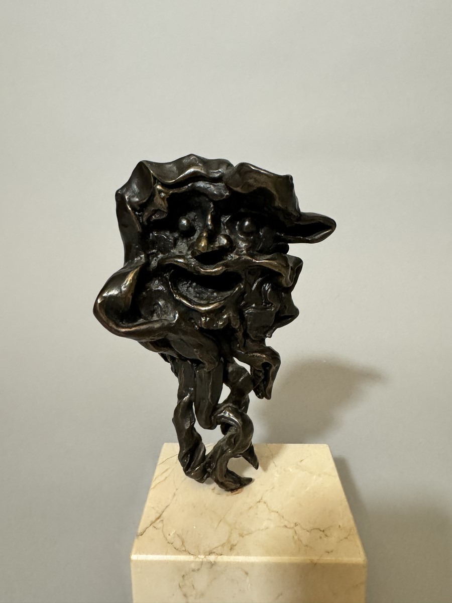 Salvador DALI (1904-1989). « Figure faunesque, Homme-Tête- - Image 2