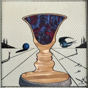 Salvador DALI (1904-1989).  « Tristan and Isolde ».1972.