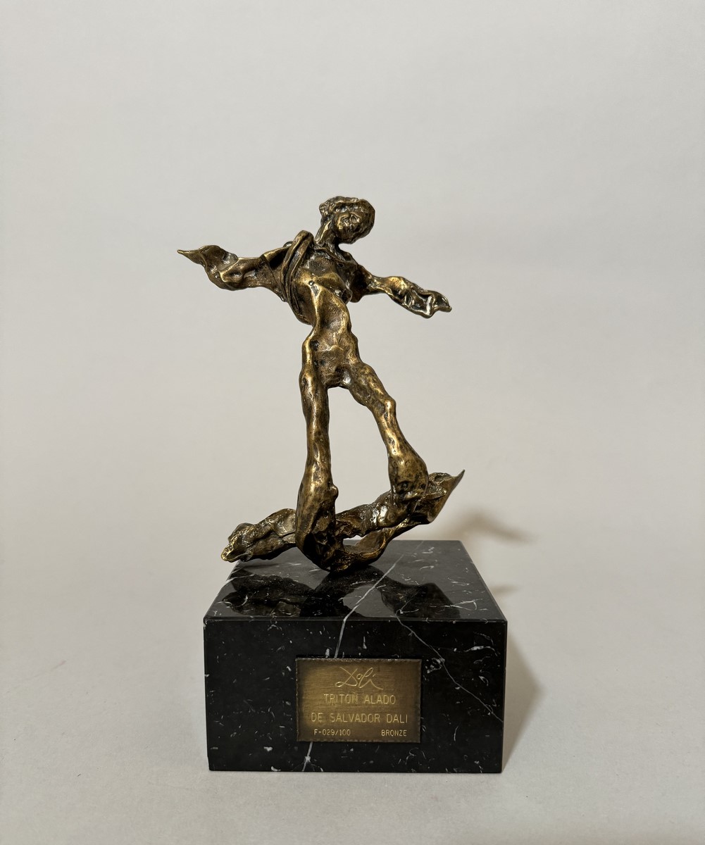 Salvador DALI (1904-1989). « Triton ailé ».1972.