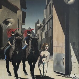 Jean MAREMBERT (1900-1968)  Scène surréaliste