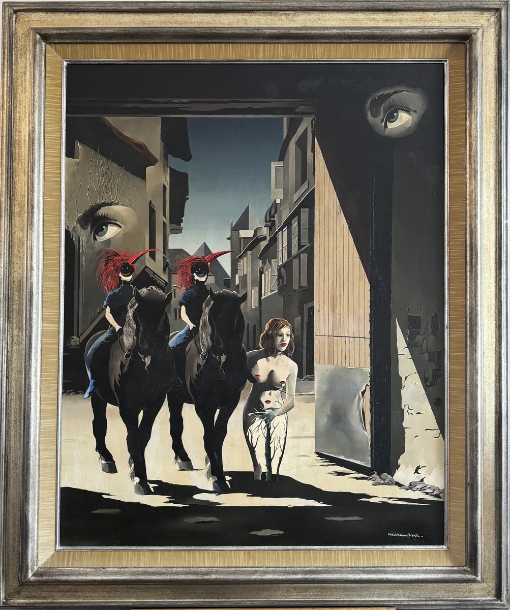 Jean MAREMBERT (1900-1968) Scène surréaliste – Image 2