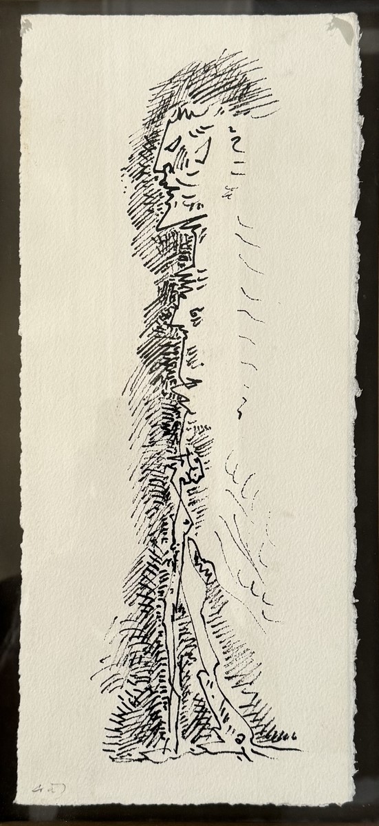 André MASSON (1896-1987). « Homme Totémique ». Vers 1970. - Image 2