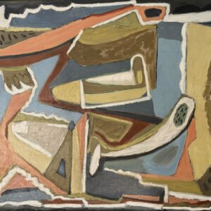 Pierre PENKOAT (Né en 1945)  Composition abstraite