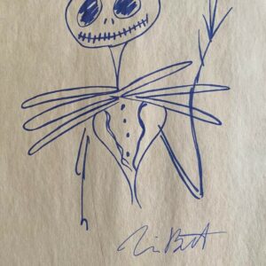 Tim BURTON (Né en 1958),Etats-Unis.  Sans titre, circa 1990