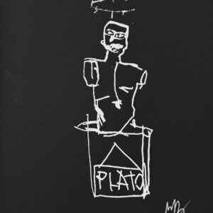 Jean-Michel BASQUIAT (1960-1988), d'après,   Standing Figure, c.1982.