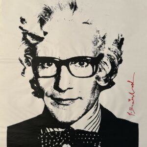 MR. BRAINWASH (Né en 1966).  Yves Saint Laurent Marylin.