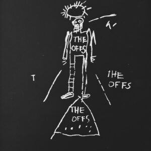 Jean-Michel BASQUIAT (1960-1988), D’Après.  The Offs - First Record