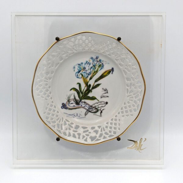 Salvador DALI (1904-1989) Las Flores Dalinianas, porcelaine, 1981