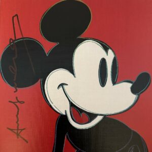 Andy WARHOL (1928-1987), d'après.  Mickey Mouse