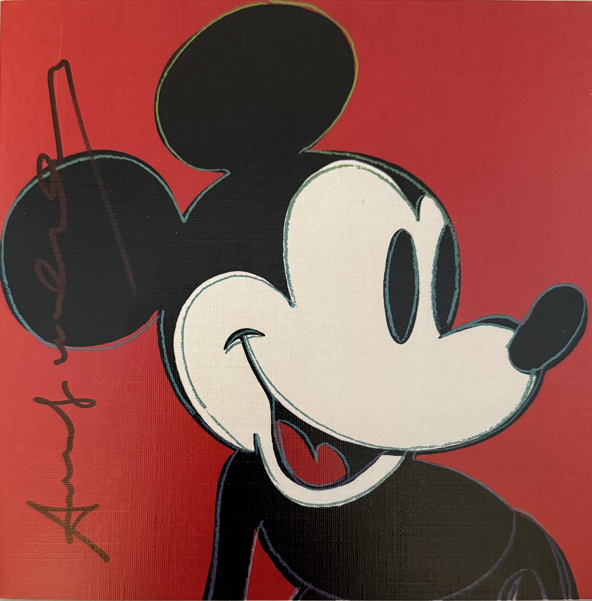 Andy WARHOL (1928-1987), d'après. Mickey Mouse