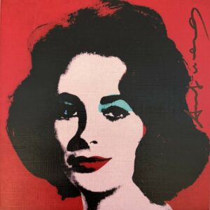 Andy WARHOL (1928-1987), d'après.  Liz Taylor,1964.