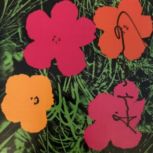 Andy WARHOL (1928-1987), d'après.  Flowers 1964.