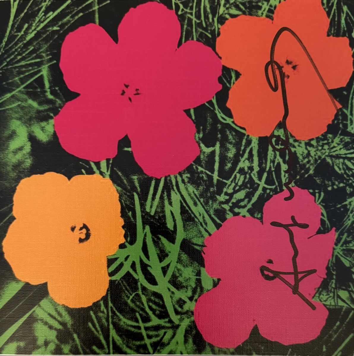 Andy WARHOL (1928-1987), d'après. Flowers 1964.