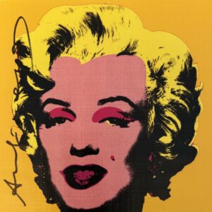 Andy WARHOL (1928-1987), d'après.  Marylin Monroe,1967