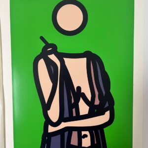 Julian OPIE (Né en 1958)  Ruth with cigarette 5, 2006