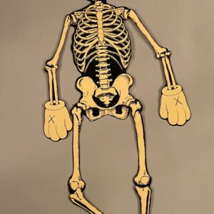 KAWS (NÉ EN 1974)  Skeleton, 2017
