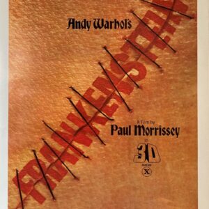Andy WARHOL (1928-1987), D'après  Affiche pour le film Andy Warhol’s Frankenstein par Paul Morrissey ,1974