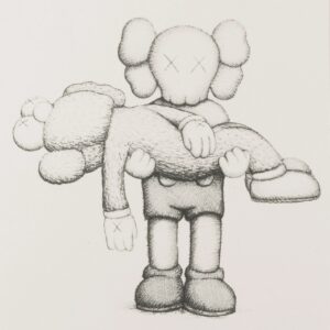 KAWS (Né en 1974)  NGV Gone, 2019.
