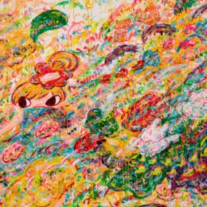 Ayako ROKKAKU (Né en 1982)  Sans titre, 2022