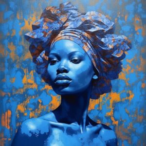 Ansou NIABALY (XX-XXIème siècle)  Sans titre