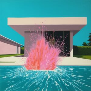 Richard PRINCE (Né en 1994)  Splash
