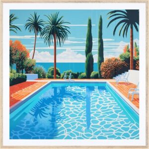 LILY YCF.  Poolside Paradise.