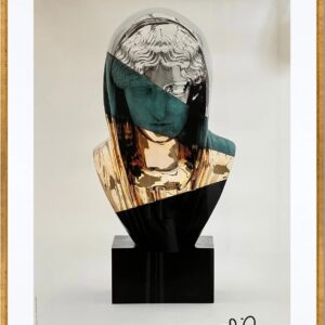 Daniel ARSHAM (Né en 1980)  Amalgamized Bust Of veiled woman